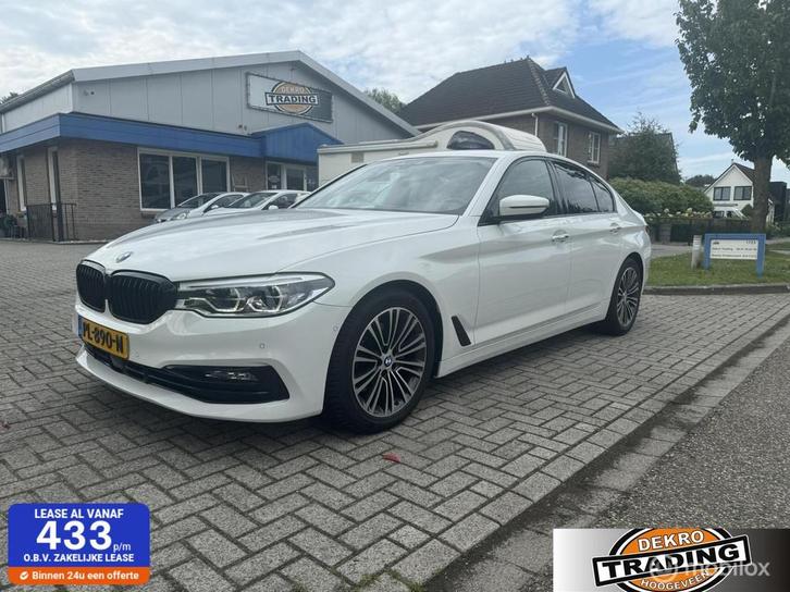 BMW 5-serie 520i High Executive Aut. Sportline , adaptive, Auto's, BMW, Bedrijf, Te koop, 5-Serie, ABS, Achteruitrijcamera, Airbags