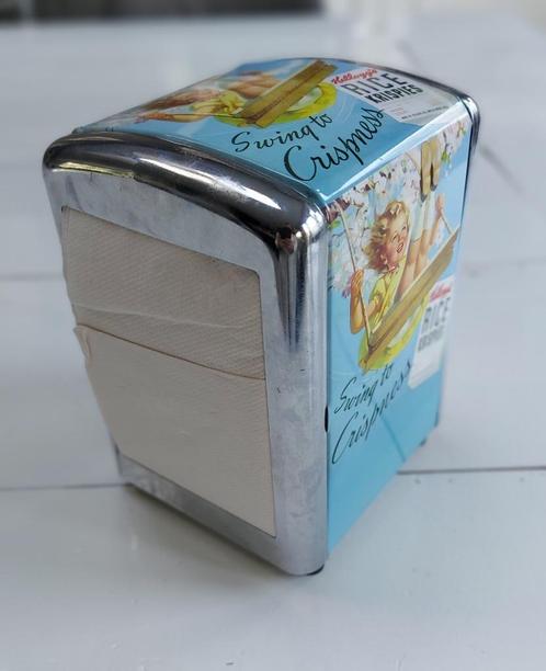 Te koop : Nostalgische Kelloggs Servet Houder, Huis en Inrichting, Keuken | Servies, Gebruikt, Overige typen, Overige stijlen