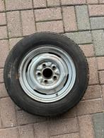 Wiel / Band 145/80 R13 voor aanhanger, Auto diversen, Aanhangwagen-onderdelen, Ophalen, Gebruikt