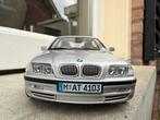 1:18 BMW E46 3-serie 330i zilver 1998 UT Models Dealer Edit., Hobby en Vrije tijd, Modelauto's | 1:18, UT Models, Auto, Ophalen of Verzenden