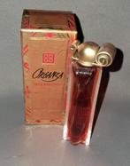 Luxe parfum mini Givenchy organza + doosje, Verzamelen, Ophalen of Verzenden, Zo goed als nieuw, Miniatuur, Gevuld