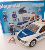 Playmobil Politieauto met Agenten - Set 5184, Kinderen en Baby's, Speelgoed | Playmobil, Ophalen of Verzenden, Zo goed als nieuw