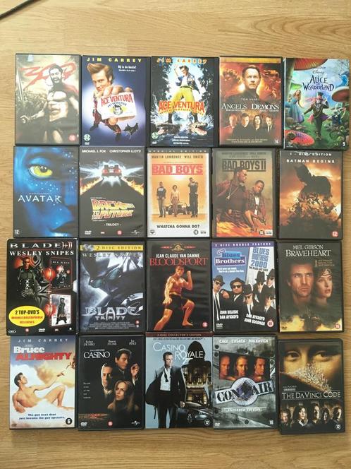 DVD’s €1,25 per stuk, Cd's en Dvd's, Dvd's | Overige Dvd's, Zo goed als nieuw, Alle leeftijden, Ophalen of Verzenden