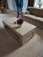 salontafel, Ophalen, 100 tot 150 cm, Eikenhout, 50 tot 100 cm