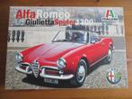 Alfa Romeo Giulietta Spider 1300 (Italeri 1/24), Hobby en Vrije tijd, Modelbouw | Auto's en Voertuigen, Groter dan 1:32, Nieuw