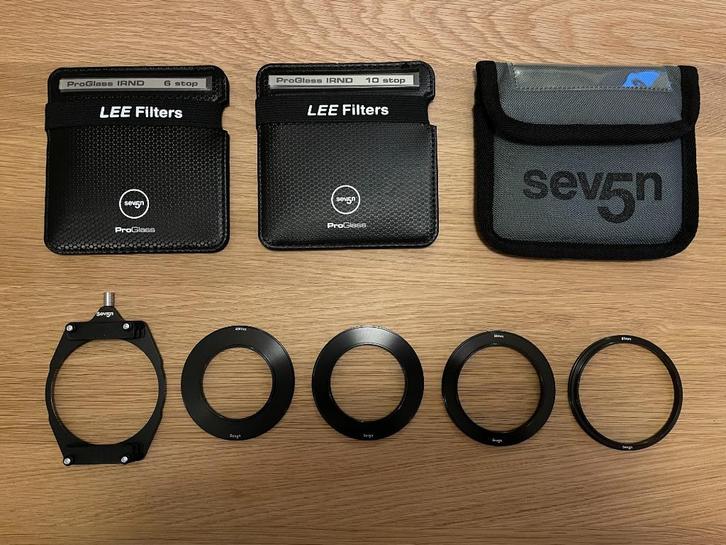 LEE Seven5 filter set - Circular Polariser + ND6 + ND10, Audio, Tv en Foto, Fotografie | Filters, Zo goed als nieuw, Overige typen