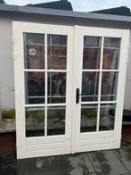 Openslaande deuren tuindeur achterdeur185cmx211 dubbelglas, Doe-het-zelf en Verbouw, Kozijnen en Schuifpuien, Ophalen, Gebruikt