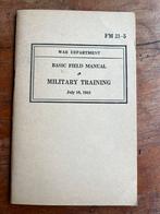 WO2 Amerikaans voorschrift militaire training leger infantry, Verzenden, Nederland