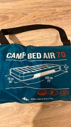 Quechua decathlon kampeerbed en matrasje airbed, Caravans en Kamperen, Zo goed als nieuw