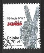 Pl 83 - 2020 - Polen/40 j Solidarnose, Polen, Verzenden, Gestempeld