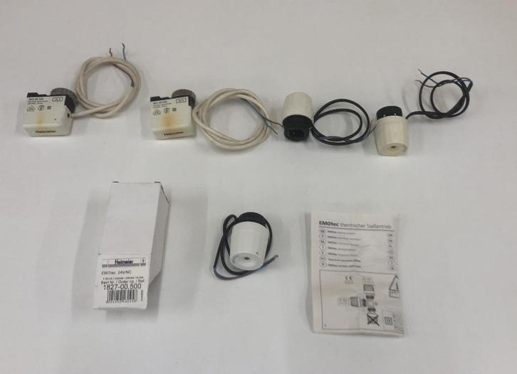 Thermomotor Zonemotor Thermische Thermoaandrijving 4 stuks, Doe-het-zelf en Verbouw, Verwarming en Radiatoren, Zo goed als nieuw
