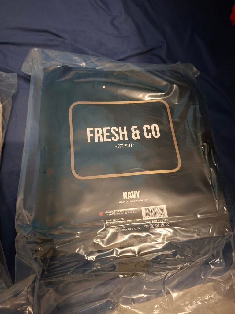 Teddy Dekbedovertrek 140x200/220 cm, Ophalen of Verzenden