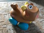 Playskool koe op wieltjes met geluid, on/off knop, werkt op, Ophalen of Verzenden, Gebruikt