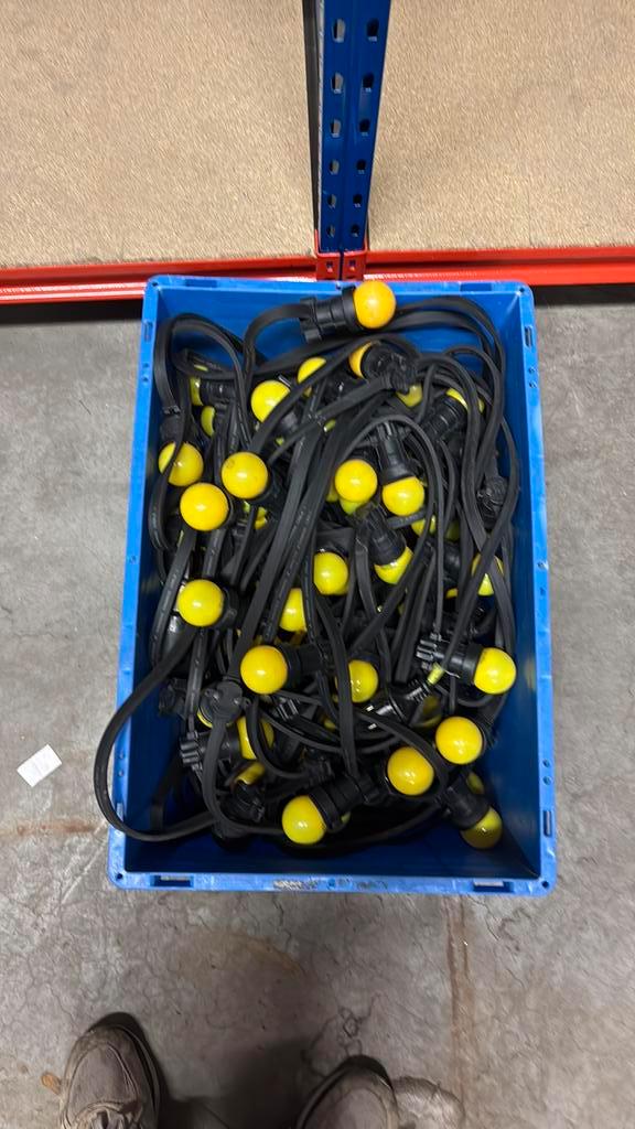 Prikkabels diverse lengtes , Prikkabels 25m  = € 50 euro, Tuin en Terras, Buitenverlichting, Gebruikt, Minder dan 50 watt, Netvoeding