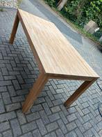 Houten eettafel, Ophalen, Gebruikt, 100 tot 150 cm, 200 cm of meer