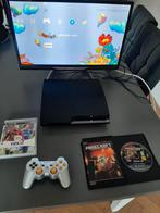 Ps3 controller Sony ps3 slim 320 GB, Spelcomputers en Games, Spelcomputers | Sony PlayStation 3, Gebruikt, 320 GB, Ophalen of Verzenden
