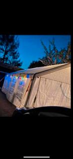 Partytent 4x8 / geluid / party verlichting / koelkast TEHUUR, Hobby en Vrije tijd, Feestartikelen | Verhuur, Ophalen of Verzenden