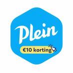 €10 KORTING PLEIN.NL KORTINGSCODE, Eén persoon, Kortingsbon
