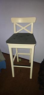 2x ikea ingolf barkrukken, Huis en Inrichting, Barkrukken, Ophalen, 60 tot 90 cm, Zo goed als nieuw, Hout