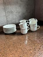 8 Espresso kop en schoteltjes van Villeroy en Boch, Manoir, Huis en Inrichting, Keuken | Servies, Ophalen, Zo goed als nieuw, Overige stijlen