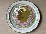 K&G Lunville Art Nouveau bord met Mucha stijl decor gemerkt, Antiek en Kunst, Antiek | Porselein, Verzenden