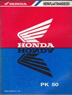 Honda PK50 werkplaatshandboek bromfiets, Fietsen en Brommers, Handleidingen en Instructieboekjes, Ophalen of Verzenden, Zo goed als nieuw