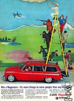 Studebaker Lark Daytona wagonaire sliding roof v8 1963 surfw, Achterwielaandrijving, Wit, 6 stoelen, Overige merken