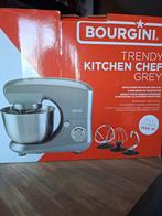 Keukenmachine - Bourgini Trendy Kitchen Chef Grey, Witgoed en Apparatuur, Keukenmixers, Ophalen of Verzenden