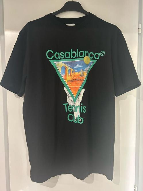 Casablanca T-shirt – Zwart – Maat L, Kleding | Heren, T-shirts, Nieuw, Maat 52/54 (L), Zwart, Verzenden