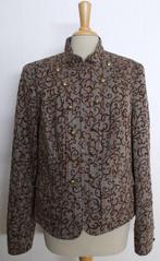 Mooi chique/klassiek bruin print jasje van APART! 44, Kleding | Dames, Jasjes, Kostuums en Pakken, Bruin, Verzenden, Maat 42/44 (L)