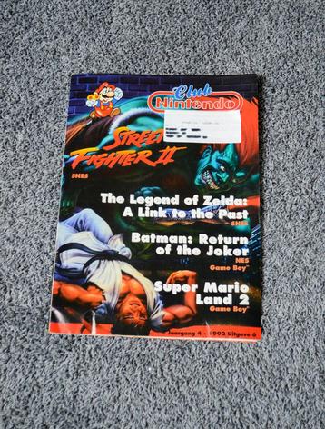 Te koop: Club Nintendo Magazine jaargang 4 - 1992 nummer 6 beschikbaar voor biedingen