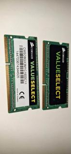 Corsair ValueSelect 2 x 8GB DDR3 Geheugen, Gebruikt, Server, 8 GB, DDR3