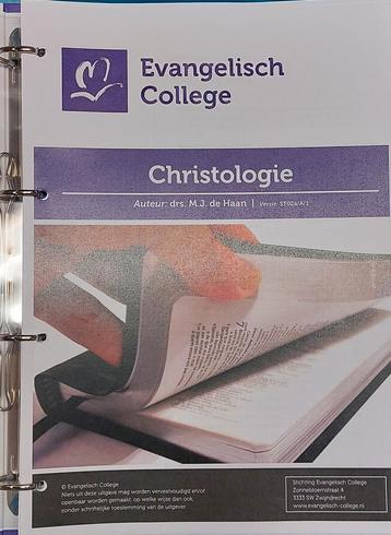 Christologie - Evangelisch College  beschikbaar voor biedingen