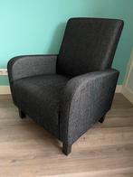 Antraciet grijze fauteuil in goede staat, Huis en Inrichting, Fauteuils, 75 tot 100 cm, Ophalen of Verzenden, Zo goed als nieuw