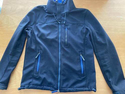 Superdry windtrekker zomerjas heren blauw maat L, Kleding | Heren, Jassen | Zomer, Gedragen, Maat 52/54 (L), Blauw, Ophalen of Verzenden