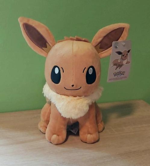 Eevee Knuffel 25cm, Kinderen en Baby's, Speelgoed | Knuffels en Pluche, Nieuw, Overige typen, Verzenden