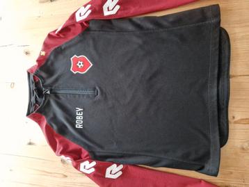 Roda 46 trainingsjack zwart rood maat 140 beschikbaar voor biedingen