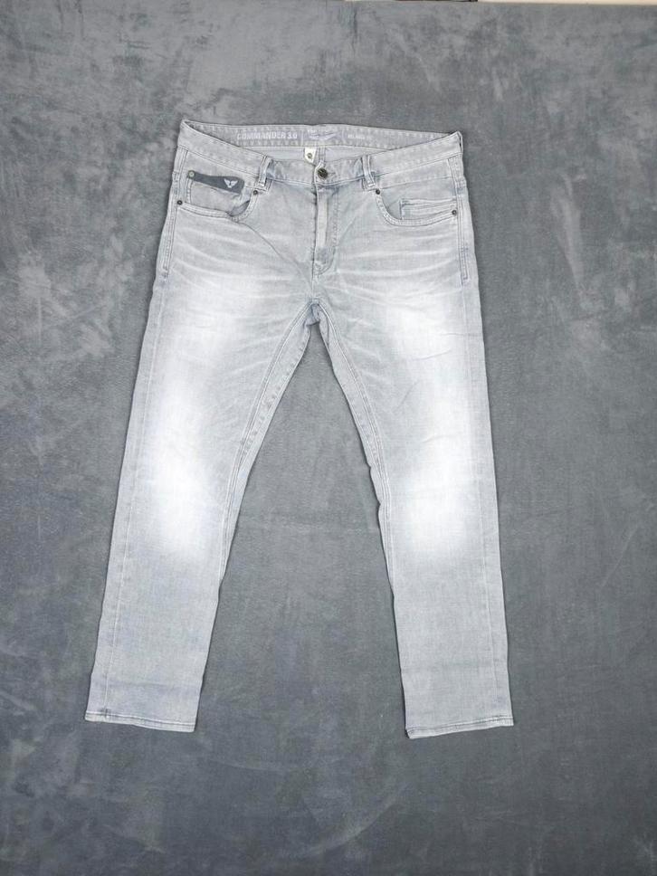 PME Legend Broek Commander 3.0 W38 L32 Relaxed Fit Blauw, Kleding | Heren, Spijkerbroeken en Jeans, Zo goed als nieuw, W36 - W38 (confectie 52/54)