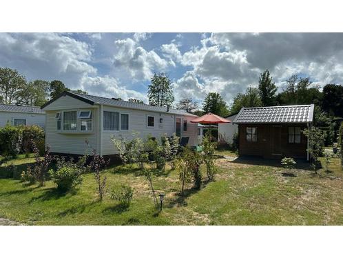Kunststof chalet (2022) te koop in Bakhuizen,Friesland!R#52R, Caravans en Kamperen, Stacaravans, tot en met 4