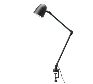IKEA skurup | Bureau-/wandlamp zwart beschikbaar voor biedingen