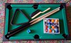 Mini pooltafel snooker 50x30cm, Sport en Fitness, Ophalen of Verzenden, Zo goed als nieuw, Pooltafel