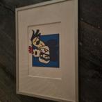 Herman brood zeefdruk man vrouw, Ophalen