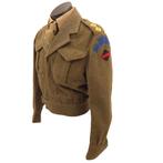 Calgary Regiment - Battle Dress Jacket Lt. S.J. Coppinger, Verzamelen, Verzenden, Landmacht, Engeland, Kleding of Schoenen
