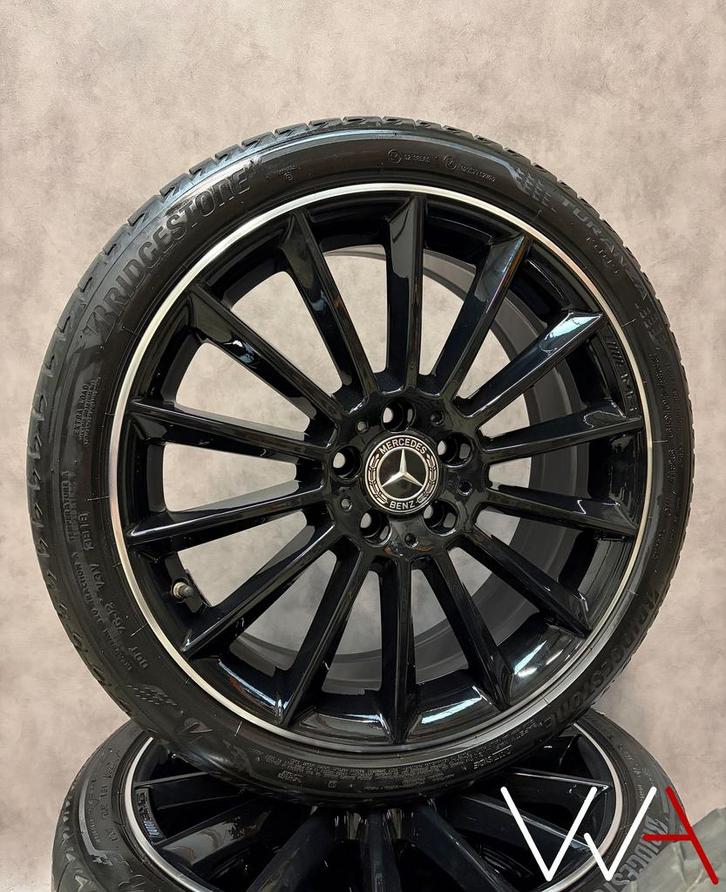 19'' Mercedes-Benz A-Klasse CLA AMG wielenset W177 / X118, Auto-onderdelen, Banden en Velgen, Banden en Velgen, Zomerbanden, 19 inch