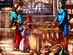 Glas in lood De Kruidenier winkel, Ophalen of Verzenden
