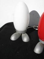 3x Vintage design Ikea Dino egg tafellamp Tatsuo Konno, Ophalen of Verzenden, Gebruikt, Glas, Minder dan 50 cm