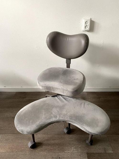 Bureaustoel/Meditatiestoel Pipersong met slipcover, Huis en Inrichting, Bureaustoelen, Zo goed als nieuw, Bureaustoel, Grijs, Ergonomisch