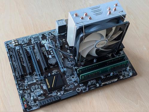 PC-set: i5-6500 + 16GB DDR4 + moederbord + koeler, Computers en Software, Moederborden, Gebruikt, Intel, DDR4, Ophalen of Verzenden