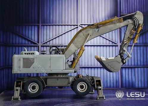Lesu RC ET30H bandenkraan 1/14, Hobby en Vrije tijd, Modelbouw | Radiografisch | Auto's, Nieuw, Auto offroad, Elektro, Schaal 1:14