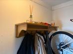 Eiken kapstok hout 34x96x25, Huis en Inrichting, Woonaccessoires | Kapstokken, Gebruikt, Minder dan 100 cm, Hout, Ophalen